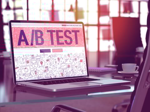 marketing b2b AB testing