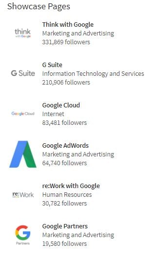 social media aziendale Google