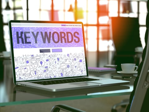 digital marketing b2b - parole chiave