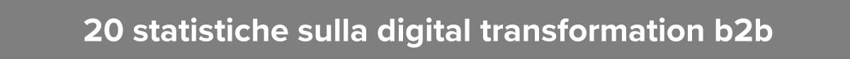 digital transformation nel b2b