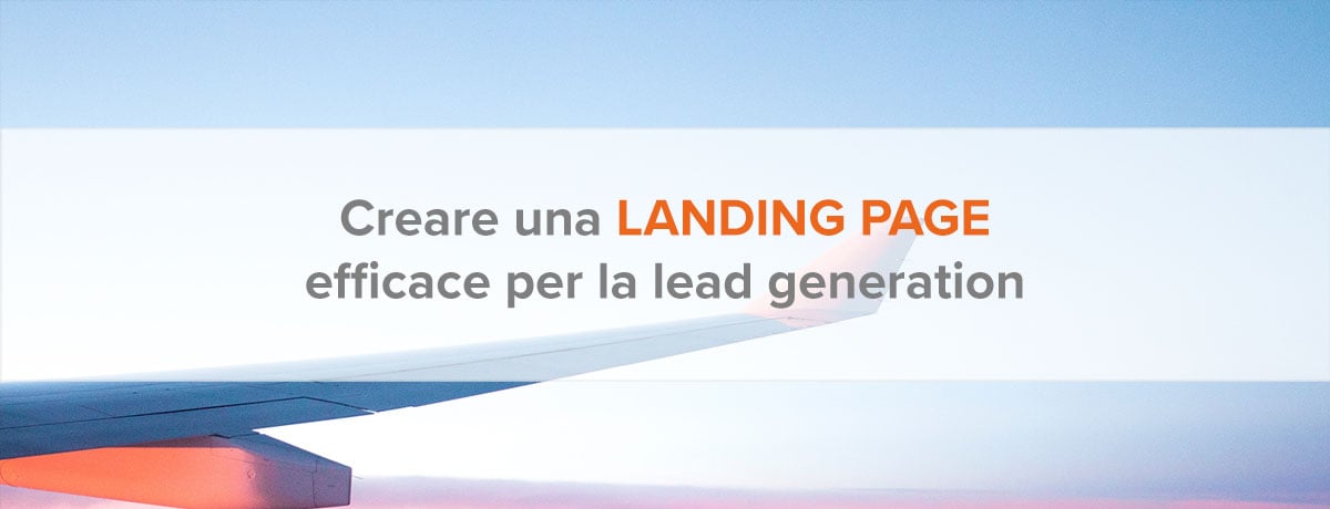 landing page