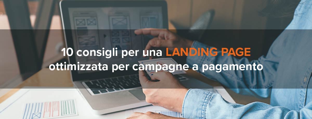 landing page