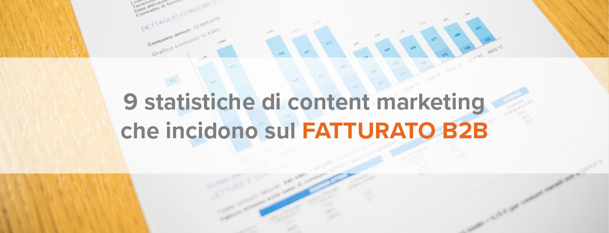 statistiche  content marketing