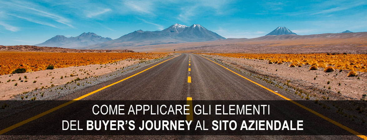 buyer's journey sito aziendale