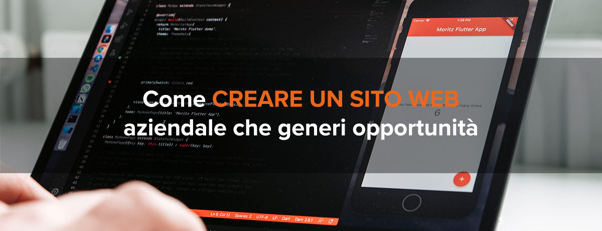 come creare un sito web aziendale