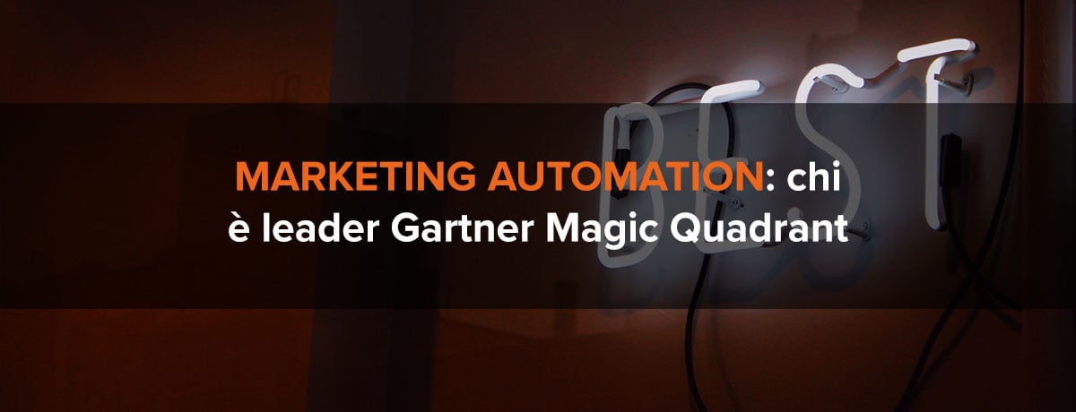 Marketing automation: chi è leader nel Gartner Magic Quadrant