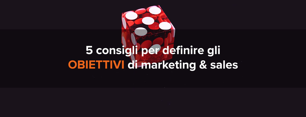 obiettivi di marketing