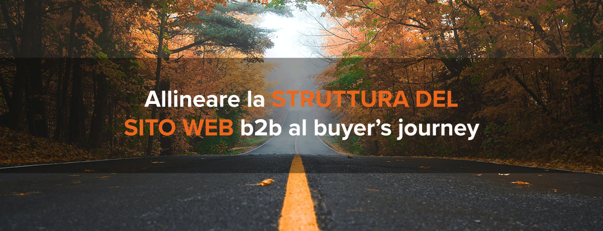 struttura del sito web