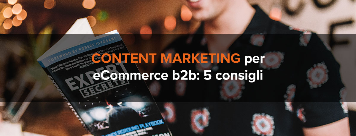 content marketing per eCommerce b2b