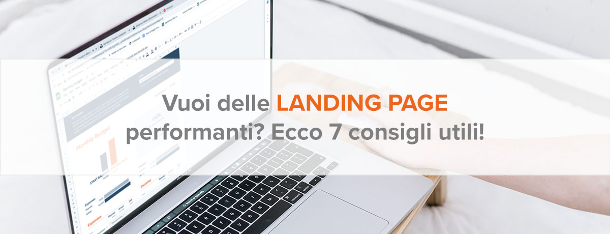 landing page